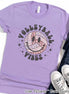 Volleyball Smile Retro Vibes Tee
