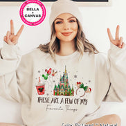 Favorite Disney Christmas Things Tee or Sweatshirt