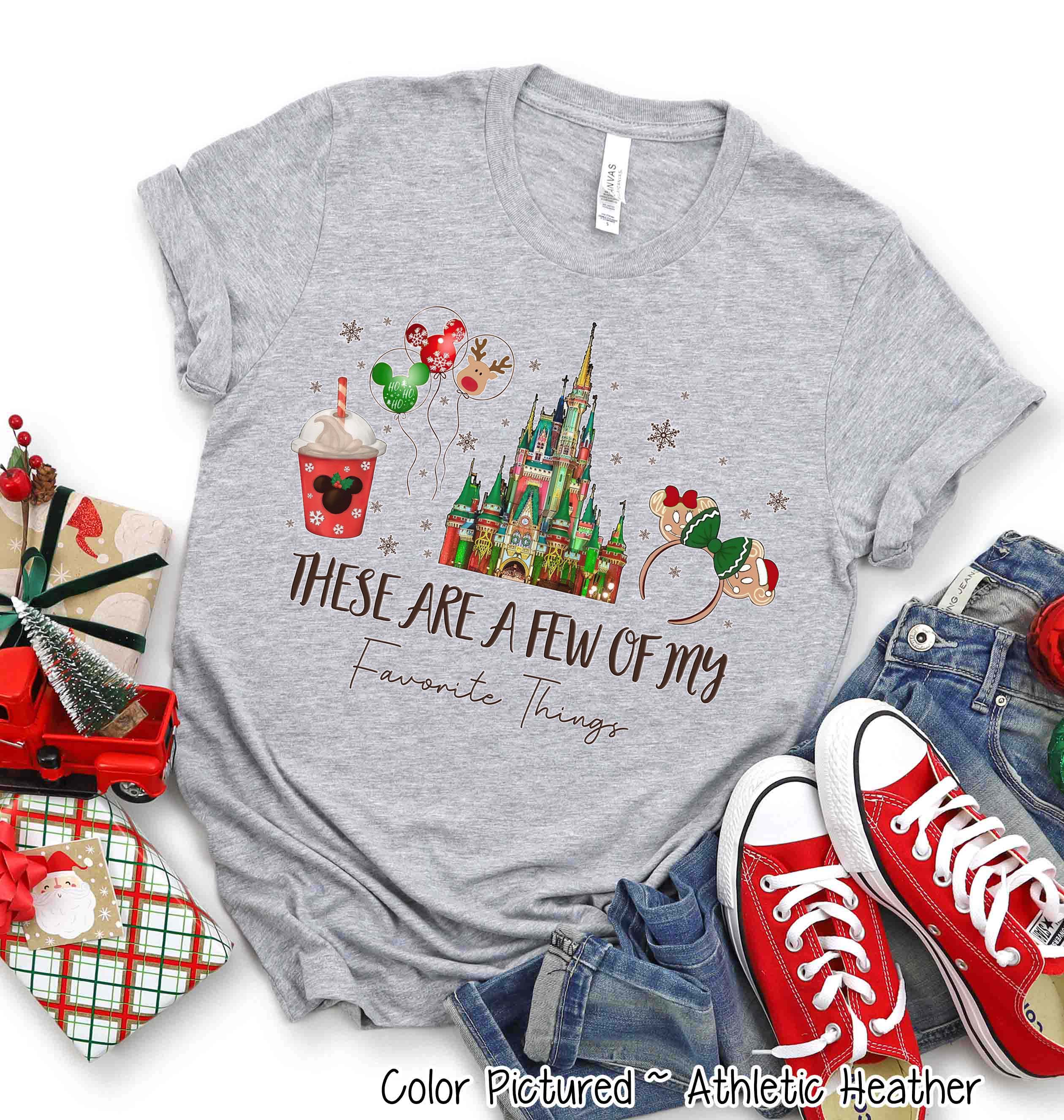 Favorite Disney Christmas Things Tee or Sweatshirt