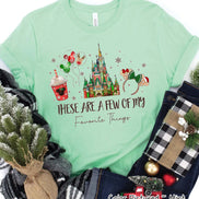 Favorite Disney Christmas Things Tee or Sweatshirt