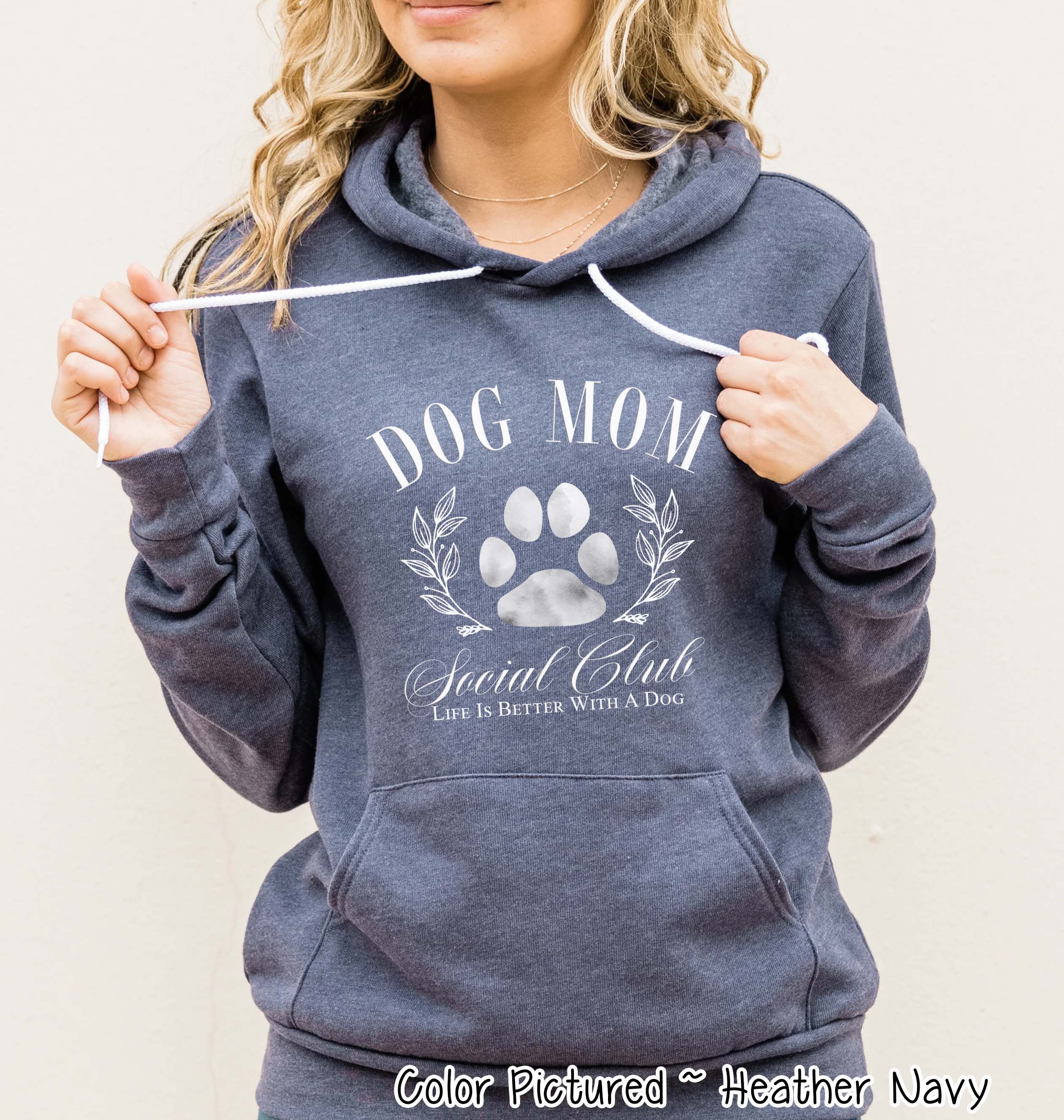 Dog Mom Social Club Tee or Sweatshirt