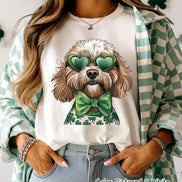 Golden Doodle St Patricks Day Tee or Sweatshirt