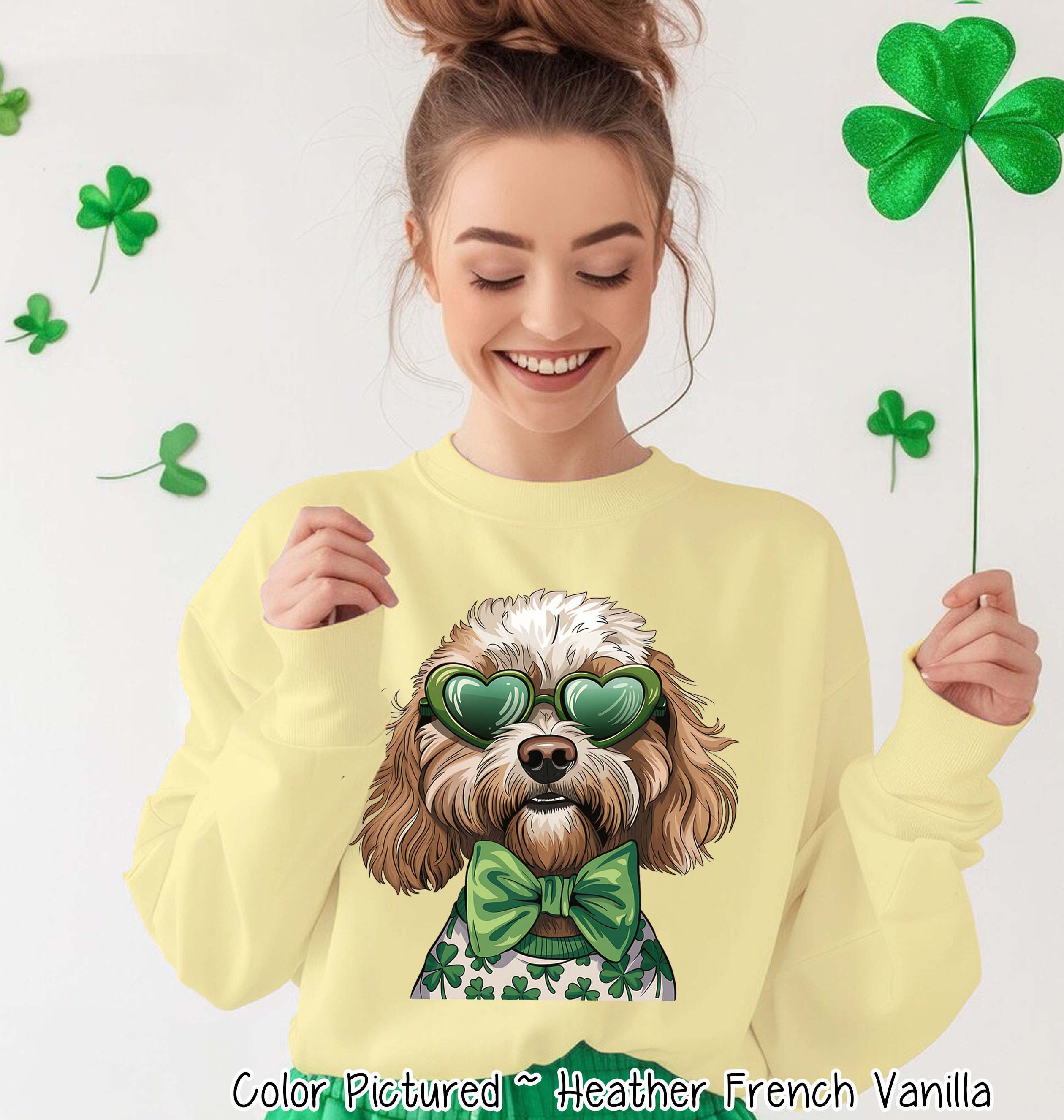 Golden Doodle St Patricks Day Tee or Sweatshirt