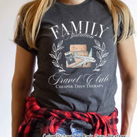 Family Vacation Social Club Tee or Sweatshirt