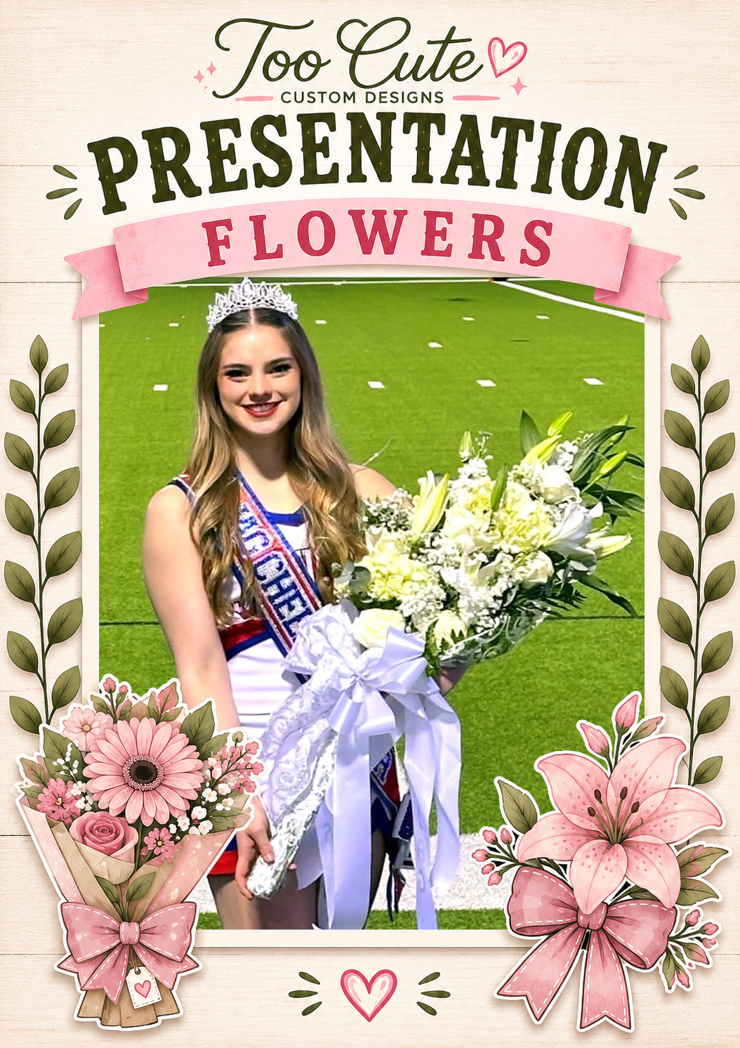 Presentation Flowers ~ Coming this week!