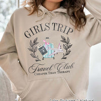 Girls Trip Social Club Tee or Sweatshirt (Black)