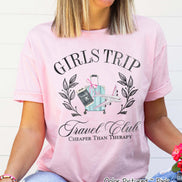 Girls Trip Social Club Tee or Sweatshirt (Black)