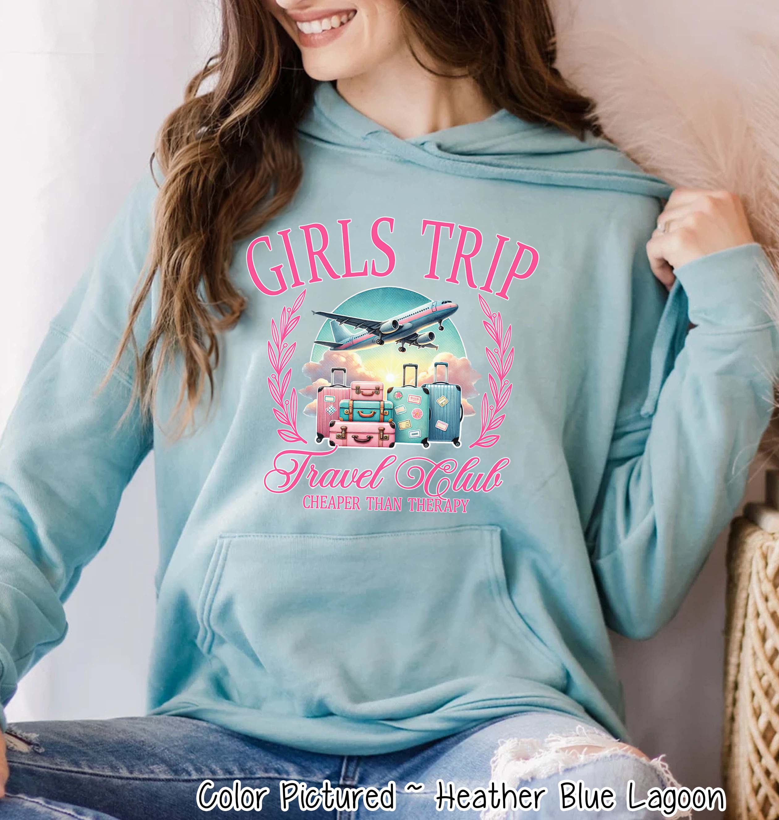 Girls Trip Social Club Tee or Sweatshirt