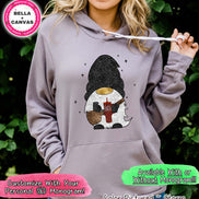 Monogram Gnome with Crossbody and Cup Winter Tee or Sweatshirt