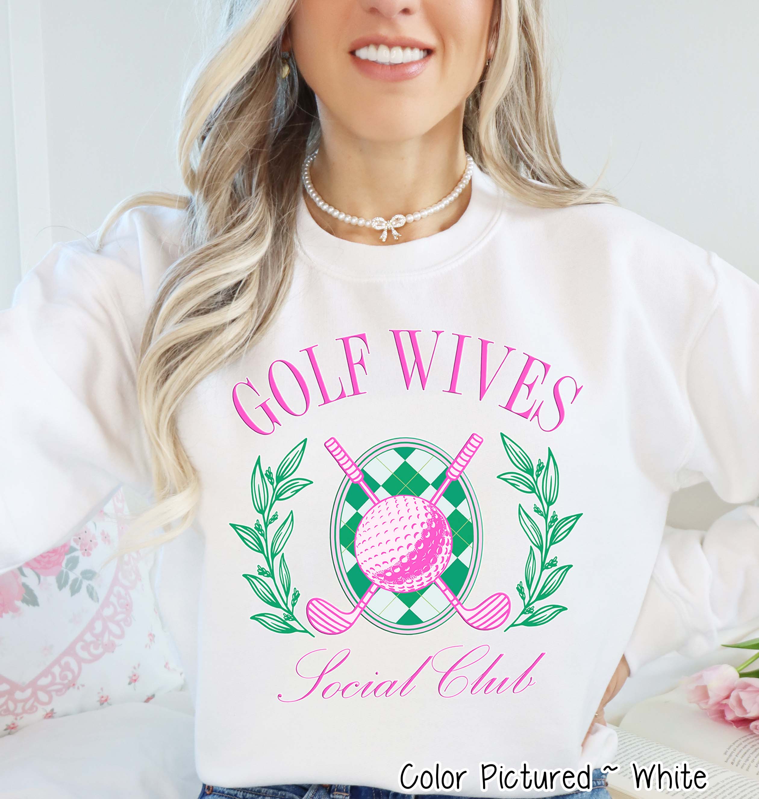 Golf Wives Social Club Tee or Sweatshirt