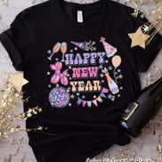Happy New Year Celebration Tee or Sweatshirt