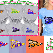 Custom Homecoming Crew Pennant Tee