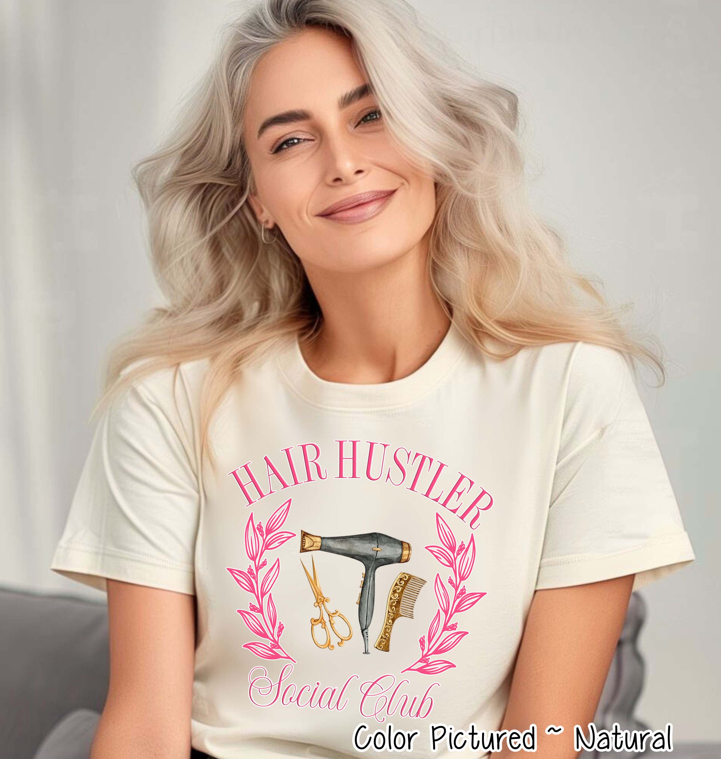 Hair Hustler Social Club Tee or Sweatshirt