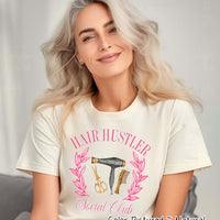 Hair Hustler Social Club Tee or Sweatshirt