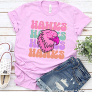 Preppy Star Eyed Mascot Game Day Tee