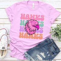 Preppy Star Eyed Mascot Game Day Tee