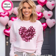 Scattered Heart Valentine Tee or Sweatshirt
