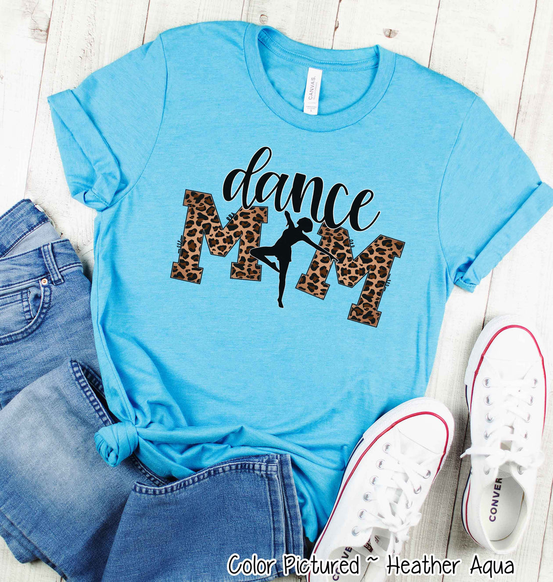 Leopard Dance Mom Tee