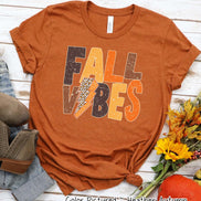 Retro Fall Vibes Lighting Fall Tee