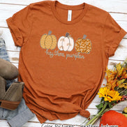Hey There Pumpkin Trio Fall Thanksgiving Tee