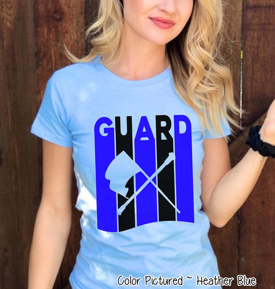 Personalized Color Guard Matching Team Tee