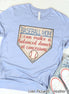 Baseball Mom I Can Make a Balanced Dinner at Concessions Tee