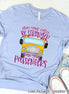 School Bus Driver Coffee Stronger than Passengers Funny Tee