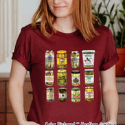 Vintage Canned Pickles Fun Fall Tee