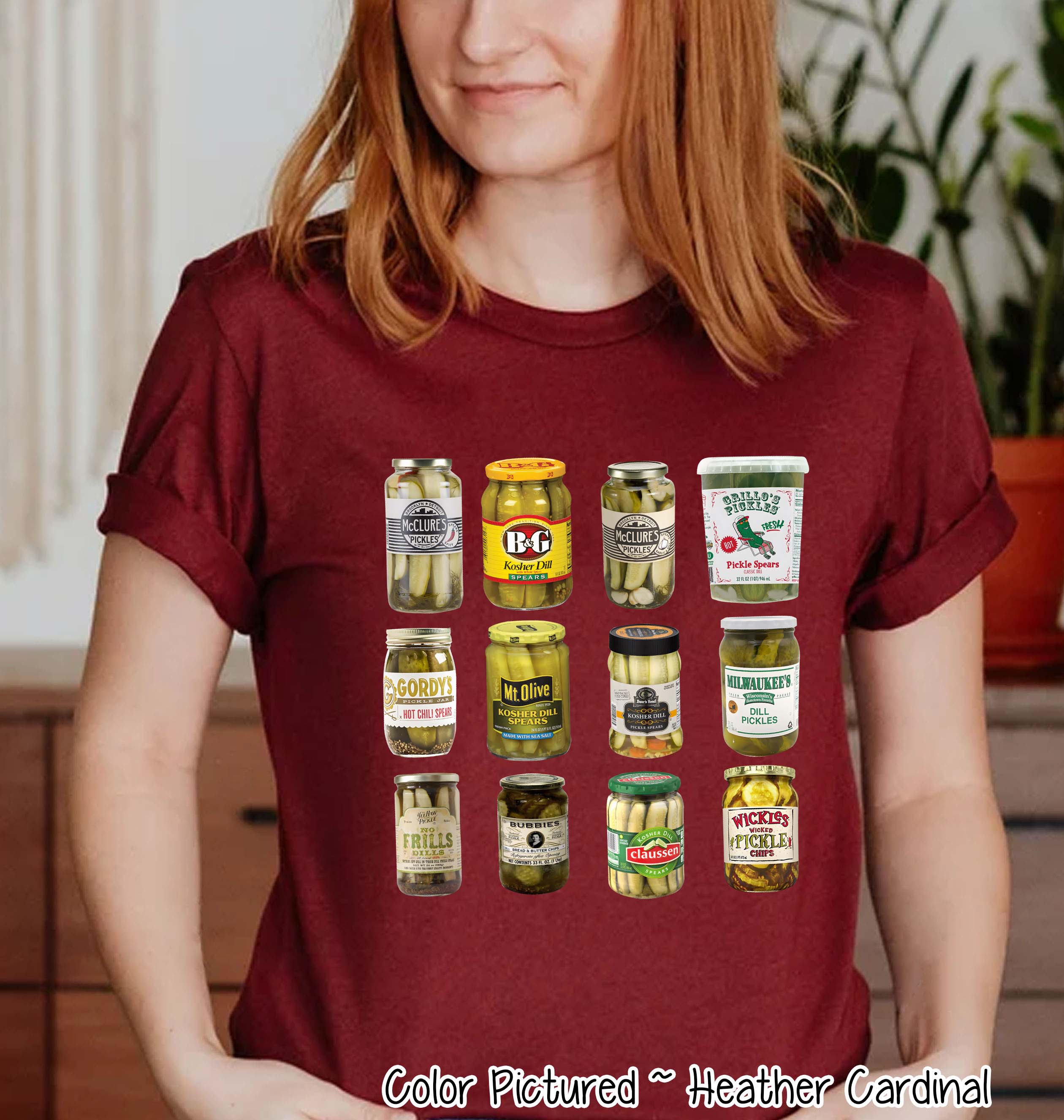 Vintage Canned Pickles Fun Fall Tee