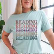 Custom Retro Mirror School Teacher Subject Tee