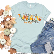 Enter His Gats with Thanksgiving Faith Fall Tee