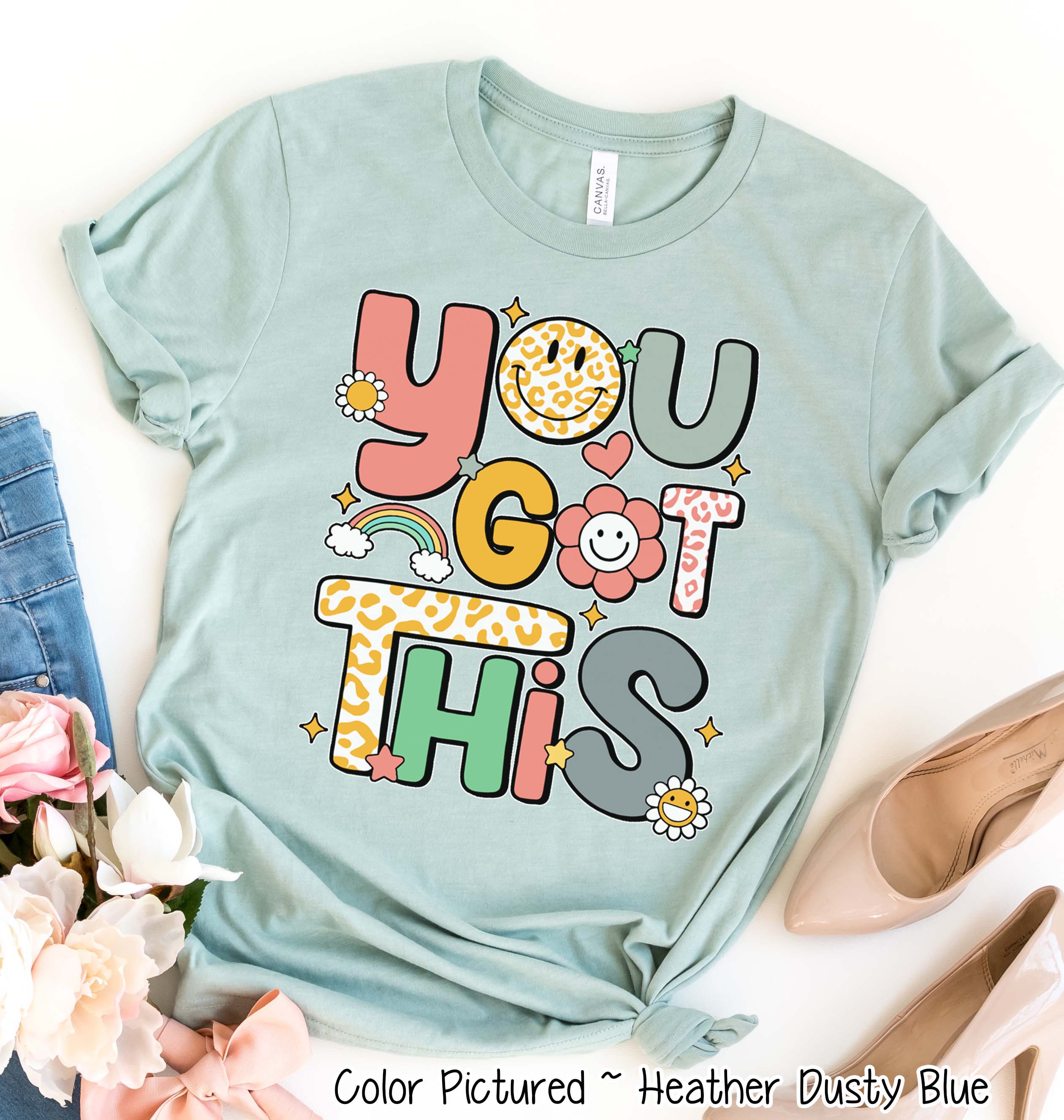 You Got This Test Day Motivational Encouraging Tee