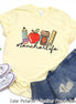 Monogram Teacher Life Tee