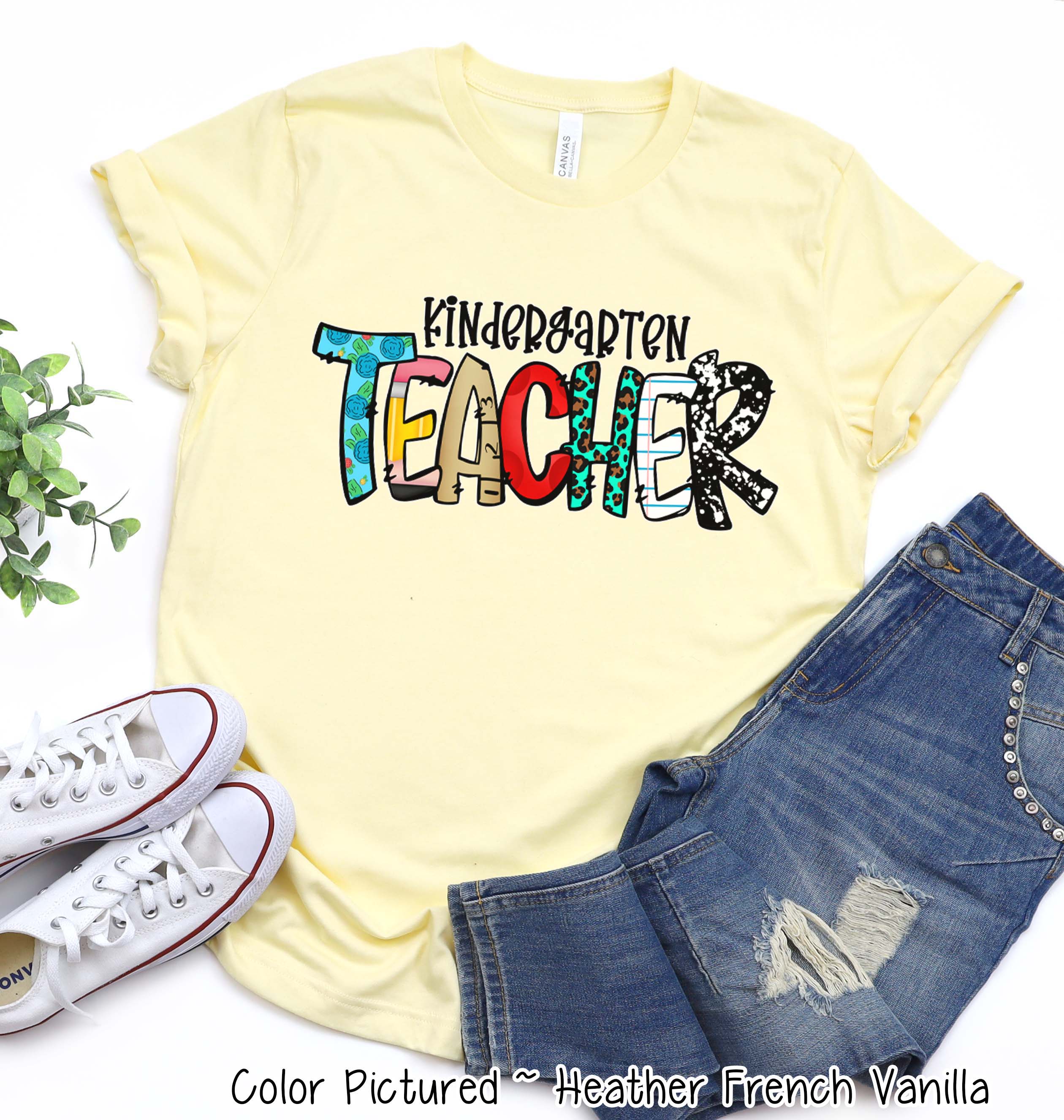 Fun Doodle Teacher Tee