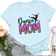 Pink and Leopard Dance Mom Tee