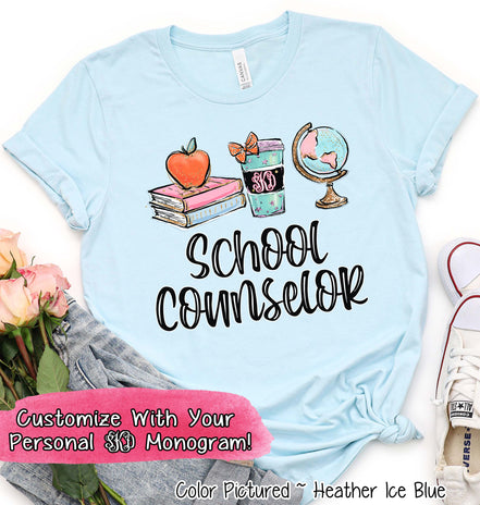 Monogram Latte Cup, Books, Globe School Staff Tee