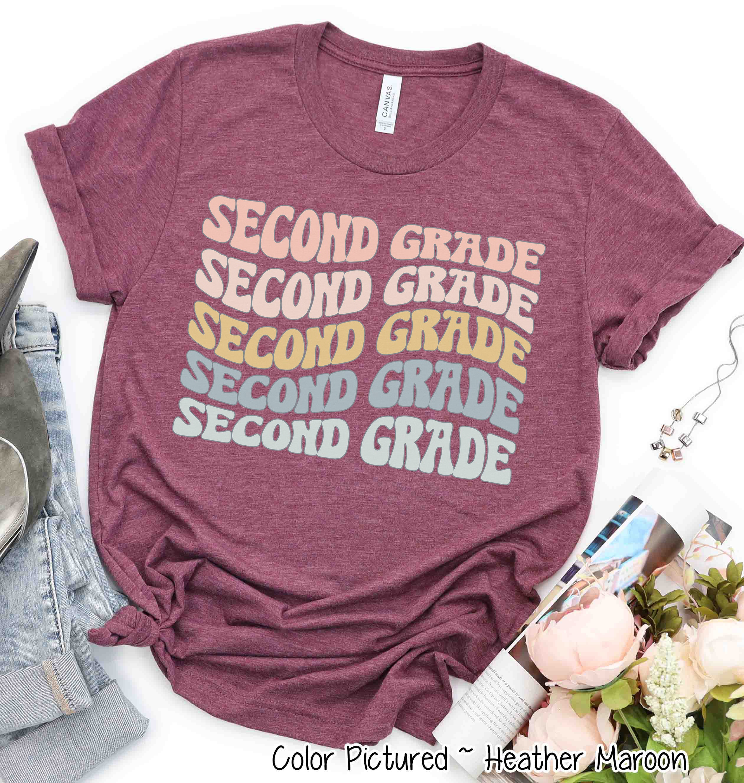 Custom Retro Wave Student and Teacher Grade Tee