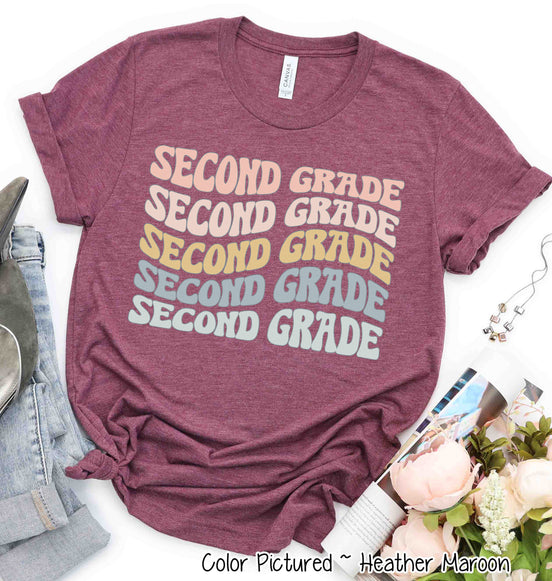 Custom Retro Wave Student and Teacher Grade Tee