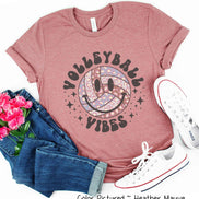 Volleyball Smile Retro Vibes Tee