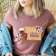 Personalized Basketball Court Fan Tee