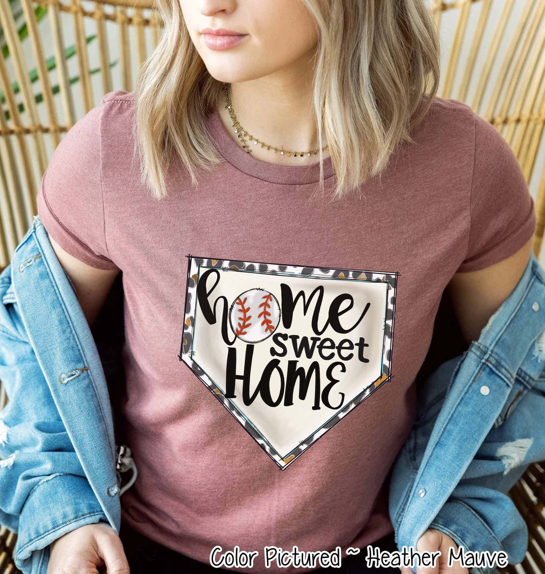 Baseball Home Sweet Home Fan Tee