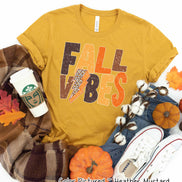 Retro Fall Vibes Lighting Fall Tee