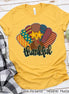 Fun Thankful Turkey Fall Thanksgiving Tee