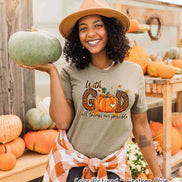 With God All Things are Possible Fall Thanksgiving Tee