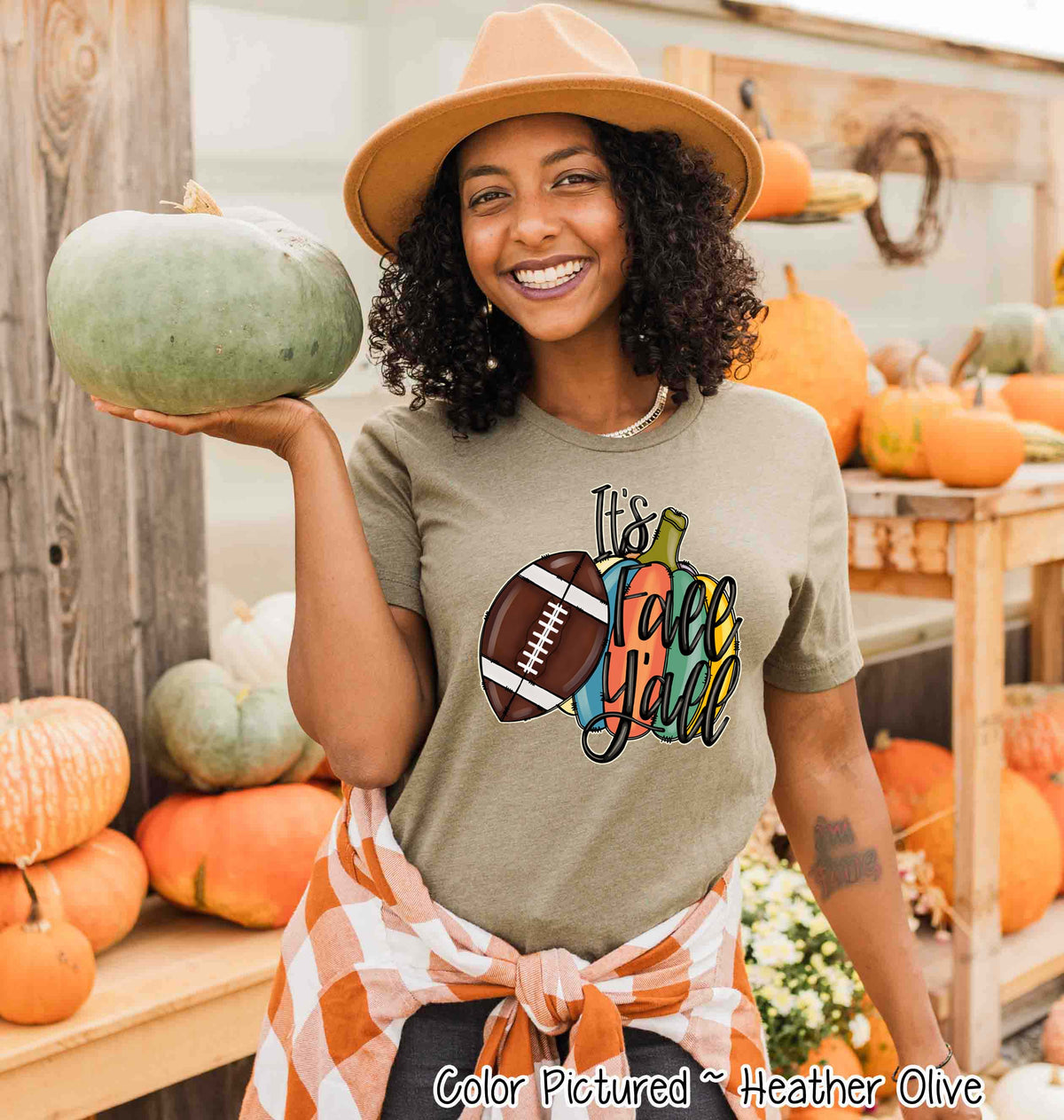 It's Fall Y'all Football Fall Tee