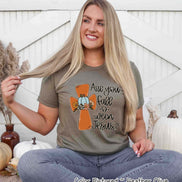 Are You Fall-O-Ween Jesus Cross Fall Halloween Tee