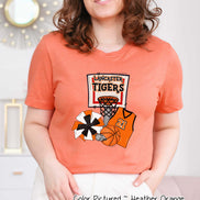 Personalized Basketball Goal and Jersey Fan Tee