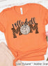 Volleyball Leopard Mom Tee
