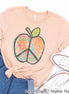 Tie Dye Peace Apple Back to School Tee