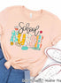 School Nurse Cute Doodle Icon Tee